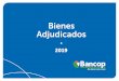 Bienes Adjudicados 2019 - Bienvenidos - Bancop