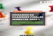 HORARIOS DE EXÁMENES FINALES SEMESTRE 2022-1