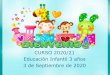 CURSO 2020/21 Educación Infantil 3 años