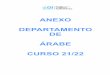 ANEXO DEPARTAMENTO DE ÁRABE CURSO 21/22