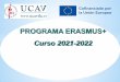PROGRAMA ERASMUS+ Curso 2021-2022