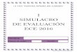 ECE 2016 - I SIMULACRO ECE 2016