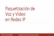 Paquetización de Voz y Video en Redes IP