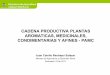CADENA PRODUCTIVA PLANTAS AROMATICAS, MEDICINALES 