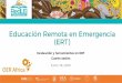 Educación Remota en Emergencia (ERT)