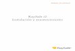 RaySafe i2 Instalación y mantenimiento