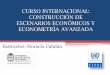 CURSO INTERNACIONAL: CONSTRUCCIÓN DE ESCENARIOS …