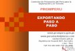 EXPORTANDO PASO A PASO - Comisión de Promoción del Perú 