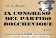 IX Congreso extraordinario del PC(b)R