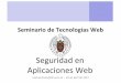 Seguridad en Aplicaciones Web - UCM