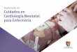 Diplomado en Cuidados en Cardiología Neonatal para Enfermería