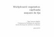 Multiplicació vegetativa: capficada esqueix de tija
