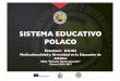 SISTEMA EDUCATIVO POLACO - inedito.com