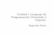 Unidad I. Lenguaje de Programación Orientado a Objetos