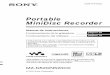 Portable MiniDisc Recorder - Últimas noticias y tecnología