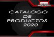 CATALOGO DE PRODUCTOS 2020
