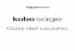 Guía del usuario de Kobo Sage