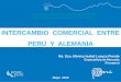 INTERCAMBIO COMERCIAL ENTRE PERÚ Y ALEMANIA