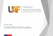 La Unidad de Análisis Financiero (UAF) presenta su Cuenta 