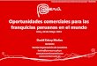Oportunidades comerciales para las franquicias peruanas en 