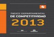 índice departamental de Competitividad 2013