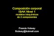 Composición corporal ISAK Nivel 1