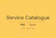 Service Catalogue XGL ES