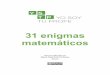 31 enigmas matemáticos