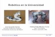 Robótica en la Universidad - WikiRobotics