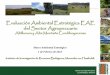 Evaluación Ambiental Estratégica EAE del Sector Agropecuario