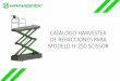 CATÁLOGO HARVESTEK DE REFACCIONES PARA MODELO H-150 …