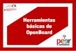 Herramientas básicas de OpenBoard
