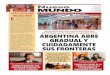 ARGENTINA ABRE GRADUAL Y CUIDADAMENTE SUS FRONTERAS