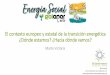 El contexto europeo y estatal de la transición energética 