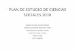 PLAN DE ESTUDIO DE CIENCIAS SOCIALES 2018