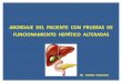PRUEBAS HEPATICAS ALTERADAS - GASTROCLINICA
