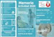 Memoria Actividad 2020 - Hospital San Juan de Dios Zaragoza