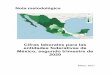 Cifras laborales para las entidades federrativas de México 