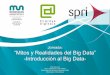 Jornada: “Mitos y Realidades del Big Data” -Introducción 