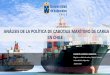 Diagnóstico del cabotaje marítimo de carga en Chile bajo 