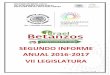 SEGUNDO INFORME ANUAL 2016-2017 VII LEGISLATURA