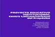 PROYECTO EDUCATIVO INSTITUCIONAL Centro Latinoamericano 