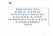 PROYECTO EDUCATIVO INSTITUCIONAL ESCUELA SAN MARINO 
