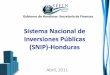 Gobierno de Honduras- Secretaría de Finanzas