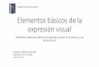 Elementos básicos de la expresión visual
