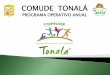 PROGRAMA OPERATIVO ANUAL - comude.tonala.gob.mx