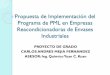 Propuesta de Implementacion del Programa de PML en 