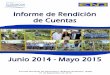 INFORME DE RENDICIÓN DE CUENTAS ENA JUNIO 2014