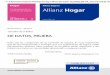 Hogar Allianz Seguros Condiciones de su Allianz Hogar