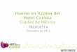 Huerto en Azotea del Hotel Carlota Ciudad de México